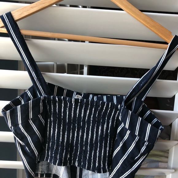 Garage striped cropped tank top - Picture 4 of 6